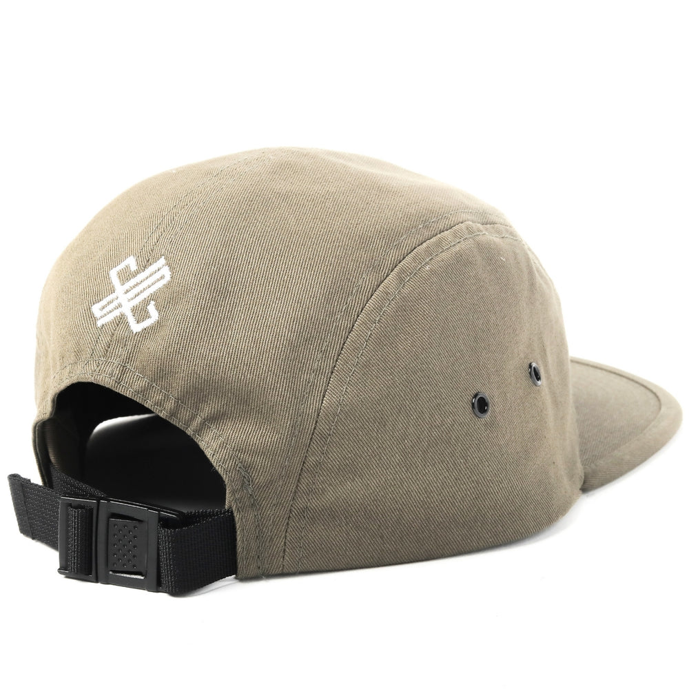 Champion Sound Olive White Logo Jockey Camper Cap