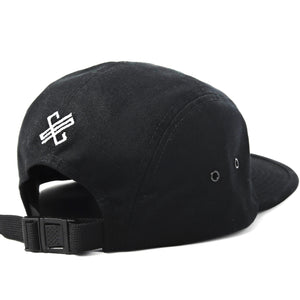 Champion Sound Black White Logo Jockey Camper Cap