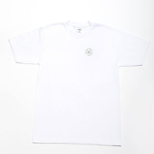 Champion Sound White Olive Embroidery Logo T-Shirt