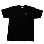 Champion Sound Black Orange Embroidery  Logo T-Shirt x Shaka Wear