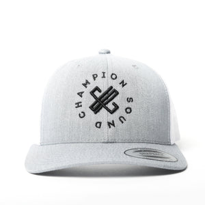 Champion Sound Light Grey Trucker Hat