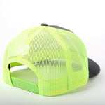 Champion Sound Grey  Neon Green White Logo Trucker Hat