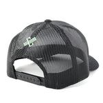 Champion Sound Black  Neon Green Logo Trucker Hat