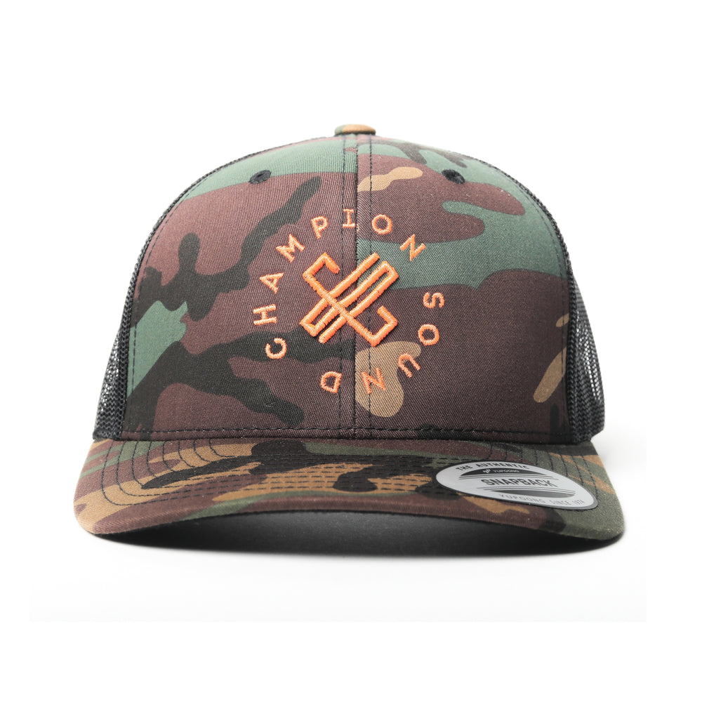 Champion Sound Camo Trucker Hat