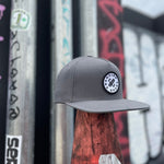 Champion Sound Grey Patch Logo Snapback Hat