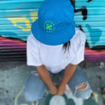 Champion Sound Turquoise | Lime Logo Bucket Hat