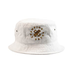 Champion Sound White | Gold Bucket Hat